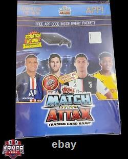120 x 2019/20 Topps Match Attax UEFA Champions League sealed hobby box 600 cards