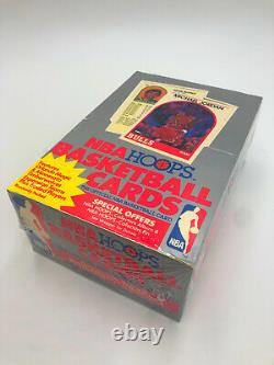 1989 NBA HOOPS TRADING CARD HOBBY BOX Basketball Cards (MG sealed)