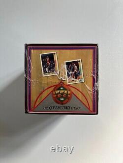 1991-92 Upper Deck NBA Sealed Jumbo Hobby Box 20 Packs Brand New High Series