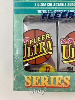 1992-93 Fleer Ultra NBA Series 2 Sealed Hobby Box 36 Packs Shaq Rookie (BBCE)
