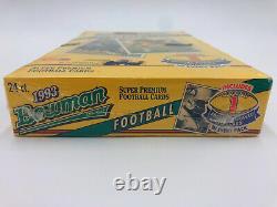 1993 Bowman NFL TRADING CARD HOBBY BOX Premium Football Cards (Factory Sealed)