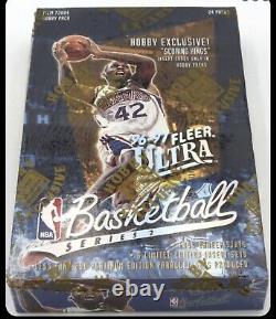 1996/97 Fleer Ultra Series 2 Nba Basketball Skybox Hobby Box New Sealed