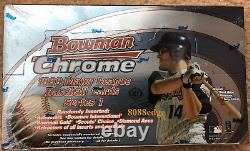 1999 Bowman Chrome Series 1 Baseball Factory Sealed Hobby Box Gold Refractors