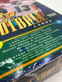 1999 topps NFL TRADING CARD HOBBY BOX NFL Football Cards (Factory Sealed)