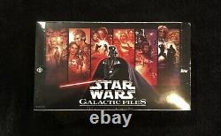 2012 Topps Star Wars Galactic Files Series 1 Hobby Box Factory Sealed