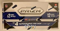 2015 Panini Prizm NFL Football Jumbo Hobby Box 4x Autos New Factory Sealed
