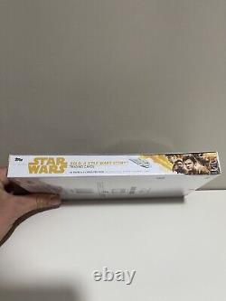 2018 Topps SOLO A Star Wars Story 24 Packs Card Factory Sealed Hobby Box