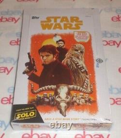 2018 Topps Solo A Star Wars Story Movie Trading Cards Hobby Box New Sealed Auto