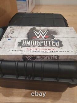 2018 Topps Wwe Undisputed Wrestling Hobby Box Factory Sealed New Rare