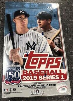 2019 Topps Baseball Series 1 Hobby Box New Sealed 24 Packs
