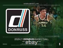 2020-21 Donruss Basketball Factory Sealed Hobby Case (10 Box)