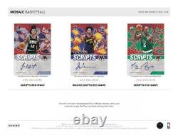 2020-21 Panini Mosaic Asia Tmall Exclusive Sealed Hobby Box In Stock