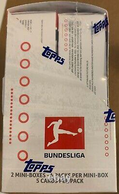 2020-21 Topps Finest Bundesliga Soccer Hobby Box New Factory Sealed