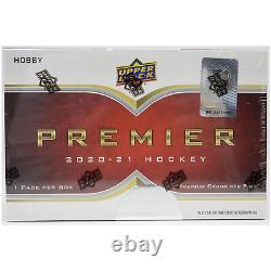 2020 21 Upper Deck NHL Premier Hockey Hobby Box Trading Cards Sealed