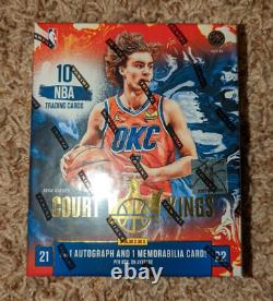 2021-22 Panini Court Kings NBA Basketball Cards Hobby Box SEALED