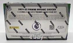 2021/22 Panini Mosaic EPL Premier League Soccer FACTORY SEALED HOBBY BOX