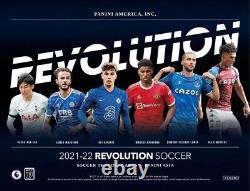 2021-22 Panini Soccer Premier League Revolution Asia Factory Sealed Hobby Box