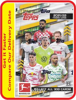 2021/22 Topps Bundesliga Soccer Hobby Factory Sealed Box NEW