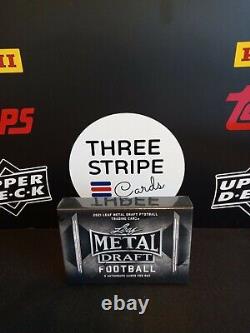 2021 Leaf Metal Draft NFL American Football Sealed Autograph Hobby Box