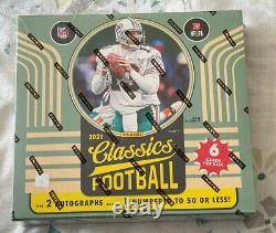 2021 Panini Classics NFL Football Hobby Box New & Sealed Very Rare