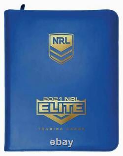 2021 RUGBY LEAGUE NRL ELITE Trading Cards Sealed Dealer Hobby Box + ALBUM