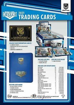 2021 RUGBY LEAGUE TLA NRL ELITE Trading Cards Sealed Dealer Hobby Box IN STOCK