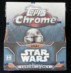 2021 Star Wars Chrome Legacy Hobby Box Factory Sealed. Two Mini Boxes Included