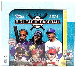 2021 Topps Big League Baseball Sealed Hobby Box with 18 Packs NEW