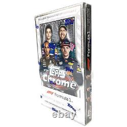 2021 Topps Chrome Formula 1 Racing Hobby Box NEW SEALED 18 Packs Autograph