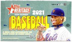 2021 Topps Heritage High Number Baseball Sealed Hobby Box 24 Packs NEW