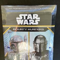 2021 Topps Star Wars Bounty Hunter Hobby Box 24 Packs Factory Sealed IN HAND
