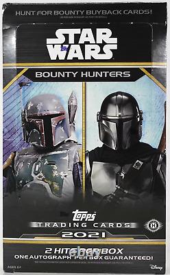 2021 Topps Star Wars Bounty Hunters Factory Sealed Hobby Box