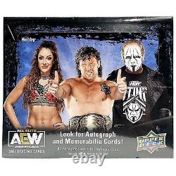 2021 Upper Deck All Elite Wrestling AEW Hobby Box Trading Cards SEALED 1st