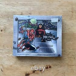 2021 Upper Deck Marvel Metal Universe Spiderman Hobby Box New Factory Sealed PMG