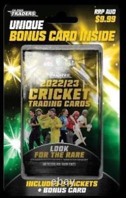 2022/23 Cricket Traders TWO Starter Packs + 1 Hobby Box SEALED