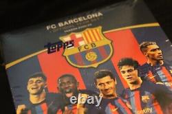 2022/23 Topps Barcelona Team Set Hobby Box Sealed 1 Autograph/Relic Guaranteed
