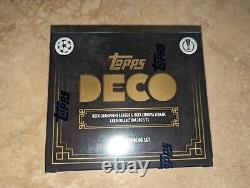 2022-23 Topps UEFA Deco Champions League Hobby Box New In Hand SEALED