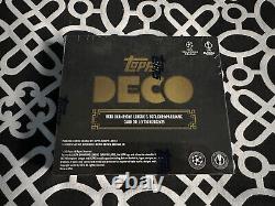 2022-23 Topps UEFA Deco Hobby Box Brand NewithSealed In hand Fee Shipping