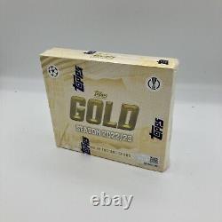 2022-23 Topps UEFA Gold Hobby Box C Champions Europa League Auto Parallel Sealed