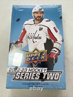 2022-23 Upper Deck Series 2 Hockey Hobby Box In Hand! Sealed