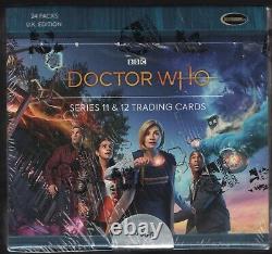 2022 Doctor Who Series 11 & 12 Trading Cards UK EDITION Sealed Hobby Box