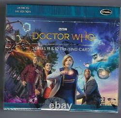 2022 Doctor Who Series 11 & 12 UK Version Trading Cards Hobby Box Factory Sealed