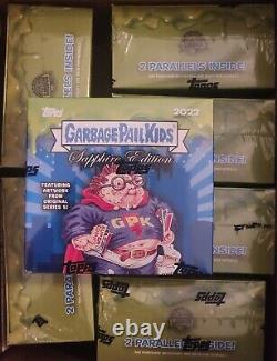 2022 Garbage Pail Kids GPK Chrome S3 Sapphire Edition Sealed Hobby Box IN STOCK