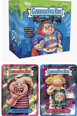 2022 Garbage Pail Kids GPK Chrome S3 Sapphire Edition Sealed Hobby Box IN STOCK
