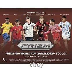 2022 Panini Prizm World Cup Soccer Factory Sealed Case X12 Hobby Box