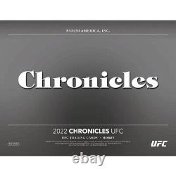 2022 Panini UFC Chronicles Hobby Cards Box Factory Sealed New 34-99454 Autograph