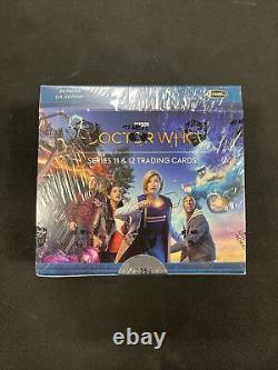 2022 Rittenhouse Doctor Who Series 11 & 12 Factory Sealed Hobby Box UK EDITION