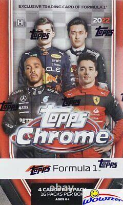 2022 Topps Chrome FORMULA 1 Racing Factory Sealed Hobby LITE Box! Wave Parallels