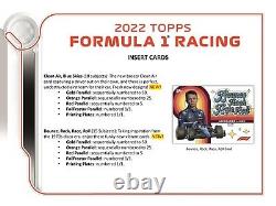 2022 Topps F1 Formula 1 Racing Hobby Box Factory Sealed Free Shipping