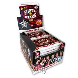 2023 Afl Select Footy Stars Trading Cards Sealed Hobby Box 18 Packs In Stock